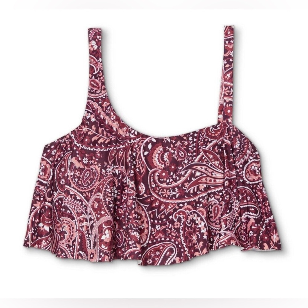 One Shoulder Flounce Longline Bikini Kona Sol